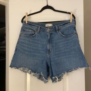 Abercrombie Curve Love Denim Shorts
